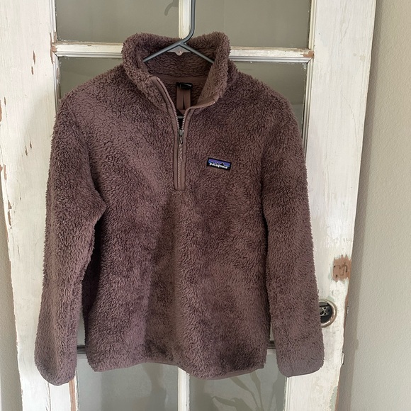 Patagonia Plush Fleece in Dusty Purple - Picture 4 of 8
